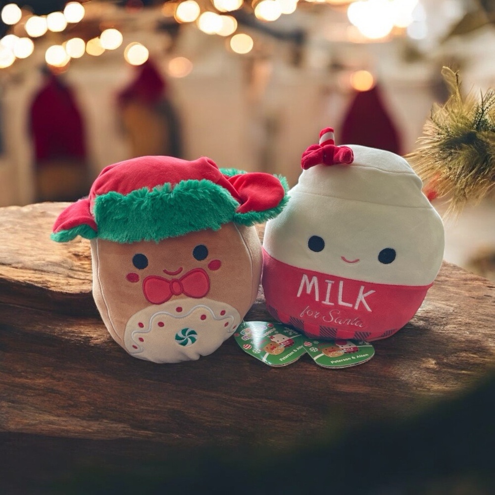 NWT Squishmallows 8” Holiday Flip a mallows - Peterson and Alten